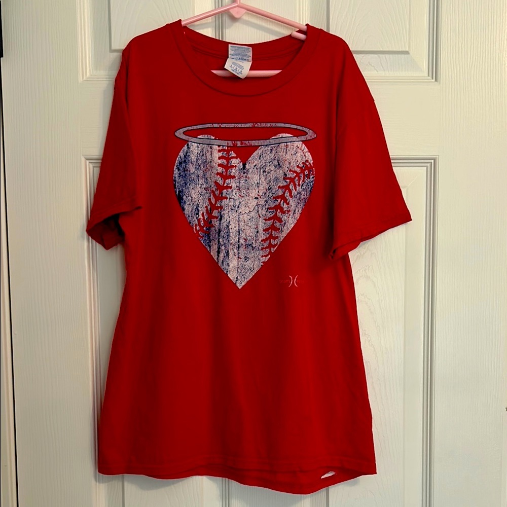 Girls Youth Large Baseball ⚾️ t-shirt